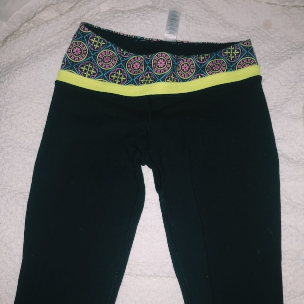 ivivva flare black pants!!